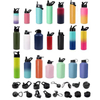 Custom LOGO Sports Water Bottle - 32oz, Leak Proof - Stainless Steel Gym & Sport Water Bottles, Double Walled Insulated Thermos