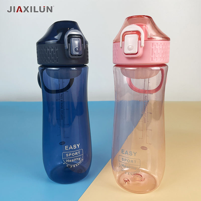 Custom plastic water bottle plastic water bottle 500ml transparent lightweight bicycle plastic water bottle cage