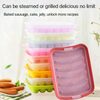 Food Grade Silicone Sausage Making Mold Children's Steamed Sausage Mold High-temperature Baking Mold