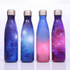 Stainless Steel 500ML Insulated Water Bottle Double Wall Metal Sports Water Bottle Vacuum Thermo Flask for Gym Travel School
