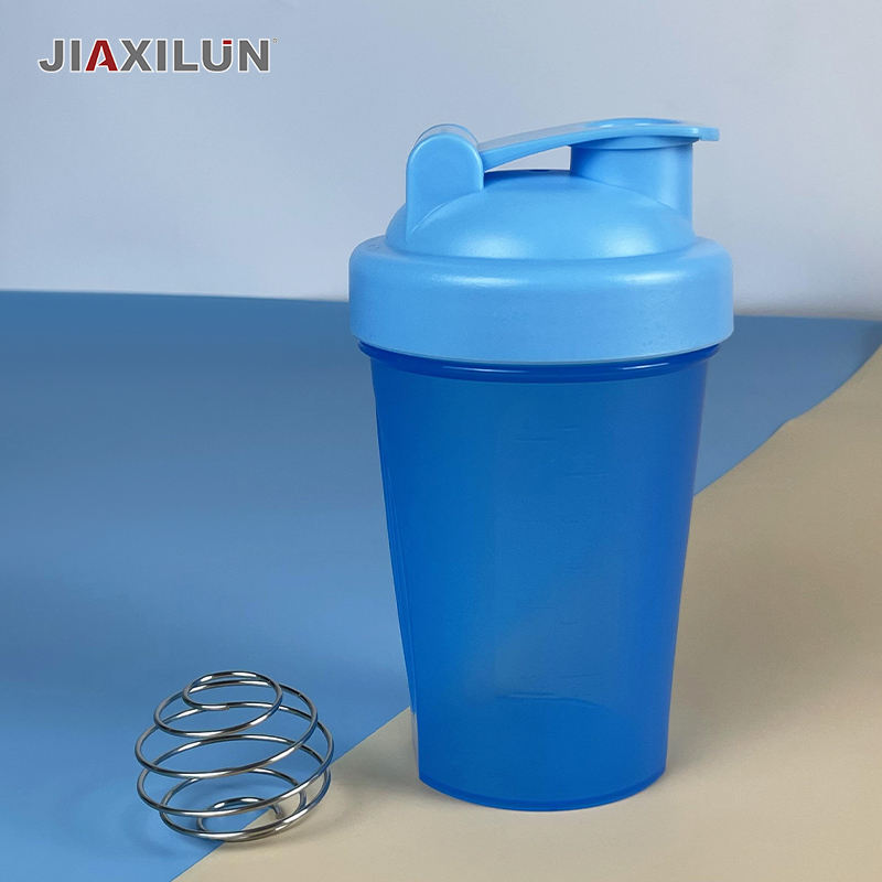 Customized Logo 400ml Protein Shaker Bottle Sustainable Gym Sport Water Cup Protein Shaker for Athletes