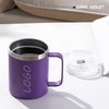 Coffee Mug Insulated Tumblers Modern elegant and Lauer colorStainless Steel 12 Oz Straight Luxury for Business Gift Outdoor