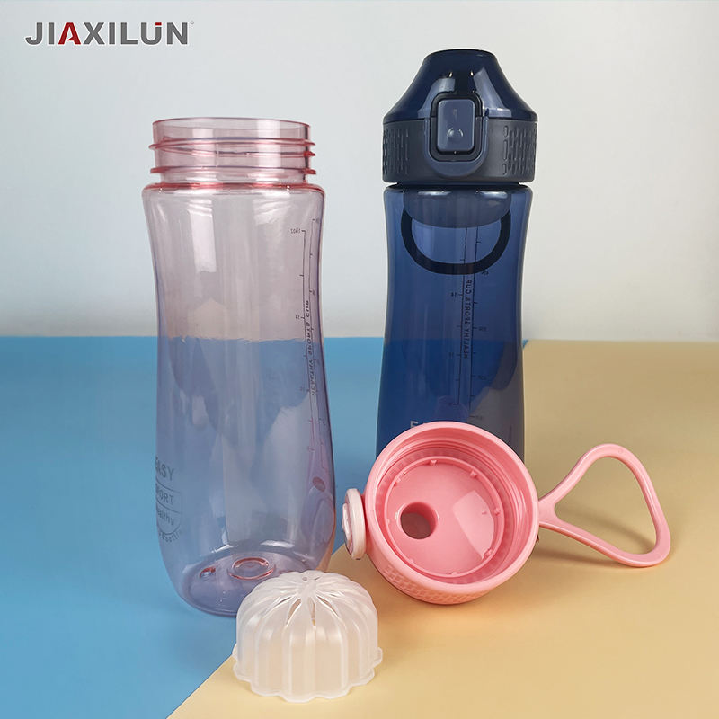 Custom plastic water bottle plastic water bottle 500ml transparent lightweight bicycle plastic water bottle cage