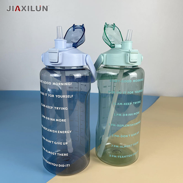 2000ml Sport Water Bottle Plastic Bpa Free Empty Plastic Bottle for Mineral Water Plastic Water Bottles Wholesale