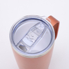 500ml Water Bottle Insulated Double Wall Tumbler Vacuum Thermal Cup with Handle Insulated Coffee Mug with Lid and Handle