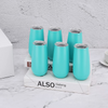 Stainless Steel Water Bottle Coffee Mug New 6oz Eggshell Belly Wine Thermo Cup Stainless Steel U-Shaped Champagne Cup with Lid