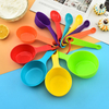 Hot Sales PP Measuring Cup Set Kitchen Tools Measuring Spoon Measuring Cup Baking Tool Colored Milk Powder Spoon