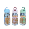 Water Bottle with Tea Infuser Water Bottle Leakproof BPA Free Drinking Sports Water Bottle with Handle for Fitness Gym Outdoor