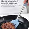 4-piece Stainless Steel Silicone Kitchen Cooking Utensils Non-stick Pan Heat Resistant Kitchenware Set
