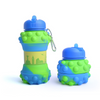 Water Bottle For Kids Creative Water Bottle Silicone Collapsible Cup Bubbles Can Be Pressed To Decompress Sports Water Bottle