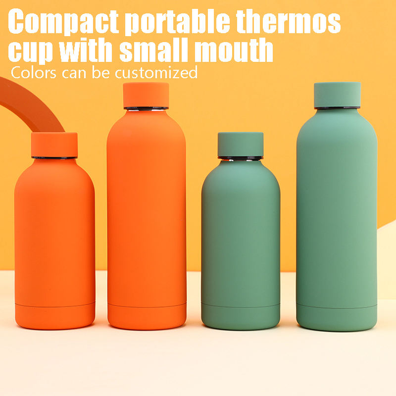 17oz/26oz On-the-Go Sports Water Bottle, Vacuum-Insulated Double Walled Reusable Stainless-Steel Thermos Leakproof
