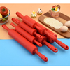 Silicone Rolling Pin Flour Stick Kitchen Utensils Dough Stick Roller 4 To 11 Inches for Children And Adults