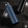 Sport Water Bottle with Straw Lid - 304 Stainless Steel Insulated Drinking Bottle - Customized Logo - Standard Mouth Flask