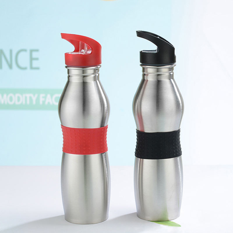Portable Outdoor Sports Coca Water Bottle Stainless Steel Cola Shape Single Wall Water Bottle Sublimation Cola Bottles