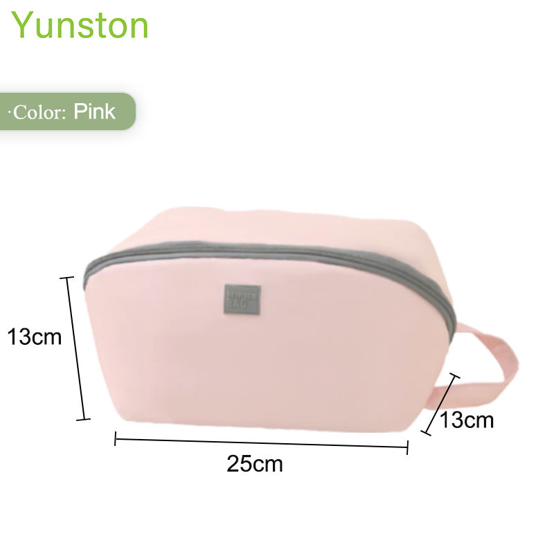 Wholesale hot sale Twill material multifunctional portable high quality underwear cosmetic travel storage bag