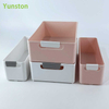 Home Desktop Plastic Storage Box Student Apartment Cosmetics File Organizer Office Desk Drawer Storage Rack