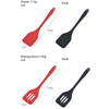 Food-grade Silicone Spatula Non-stick Pan Heat-resistant Kitchen Utensil Stir-fry Slotted Turner Spatula