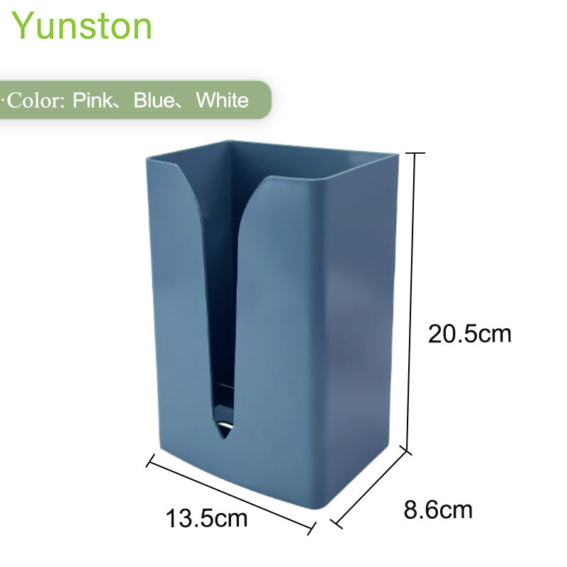 Wholesale hot sale minimalist multi colours ABS environmental protection plastic wall mounted paper towel holder