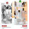 Hot Products 306 Degree Rotatable Adjustable Plastic Cosmetic Storage Organiser Makeup Storage