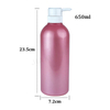 Wholesale 500ml PET Empty Lotion Bottle with Pump Bathroom Liquid Soap Dispenser for Shampoo Shower Gel Body Cream