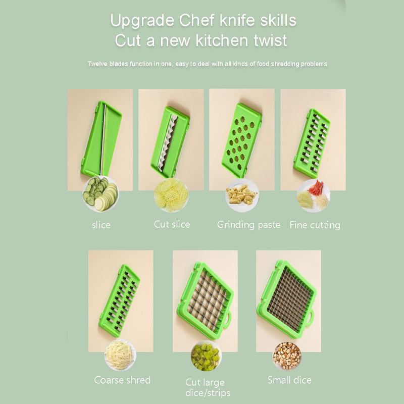 GOOD LIFE OEM Vegetable Cutter Machine Multi-function Vegetable Cutter Fruit & Vegetable Tools