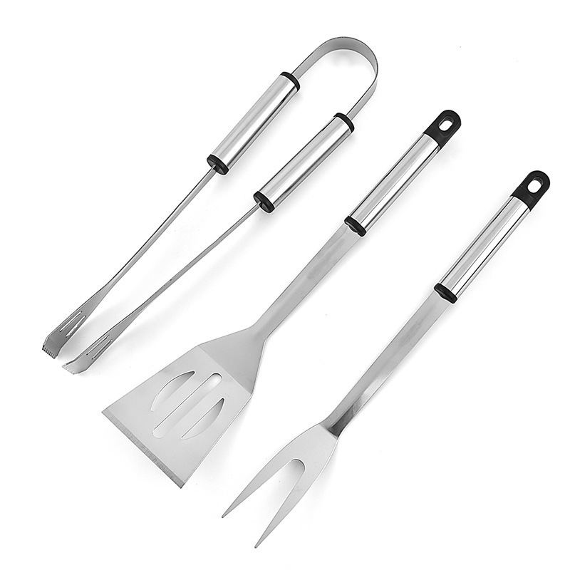 Outdoor Barbecue Three-piece Set BBQ Stainless Steel Barbecue Tool