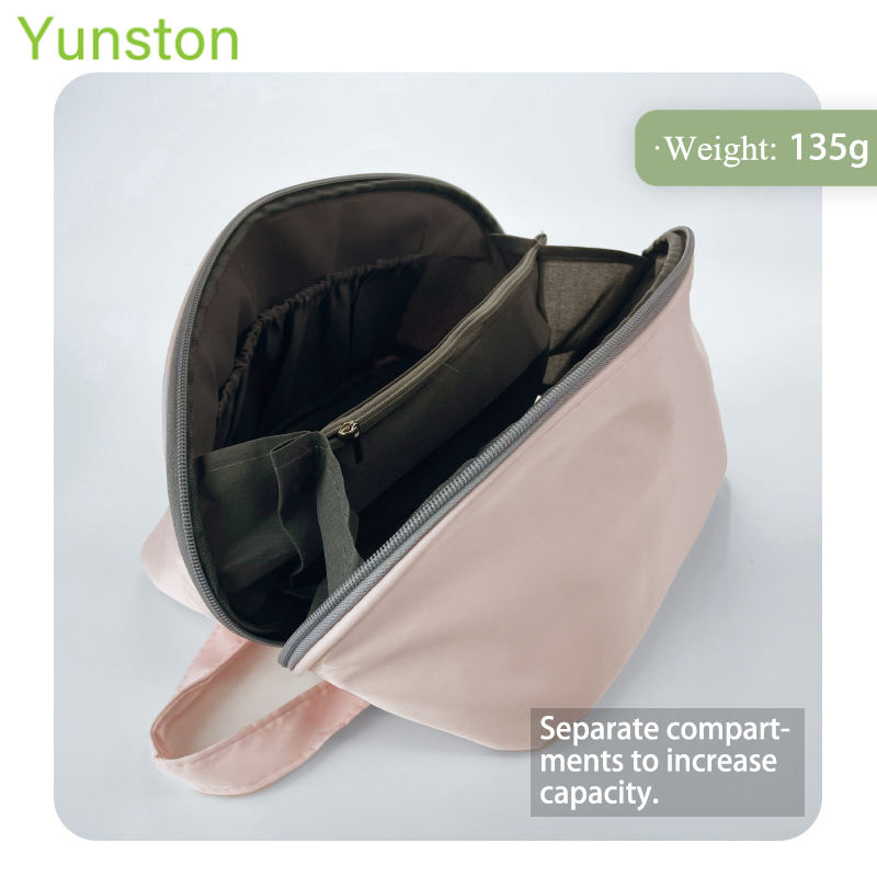 Wholesale hot sale Twill material multifunctional portable high quality underwear cosmetic travel storage bag