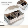 Hot sale multifunctional plastic desktop drawer type multi-layer diagonal insert pencil holder make-up brush case