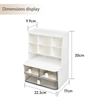 Hot Products Large-capacity Multifunctional Drawer Organizer Desk Cosmetic Organizer Slant Insert Pen Holder