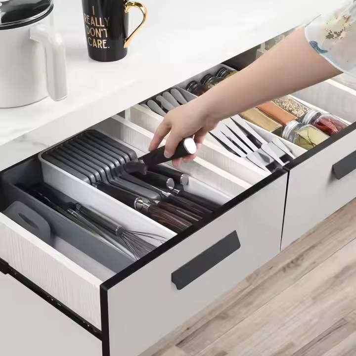 GOOD LIFE OEM Kitchen Racks Organizer Knife Holder Organizer Kitchen Utensils Storage Basket Stand