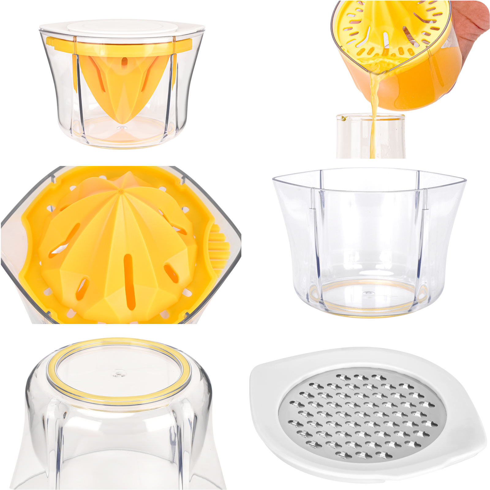 Manual Citrus Juicer Tool Portable Vegetable Fruit Manual Juicer Lime Juicer Orange Squeezer