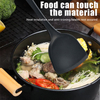 Silicone Turner Integrated Non-stick Frying Pan Spatula Kitchen Cooking Spoon Shovel Chinese Kitchenware