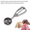 Hot Sales Ball Metal Stainless Steel Ice Cream Scoop Scoop Fruit Scoop