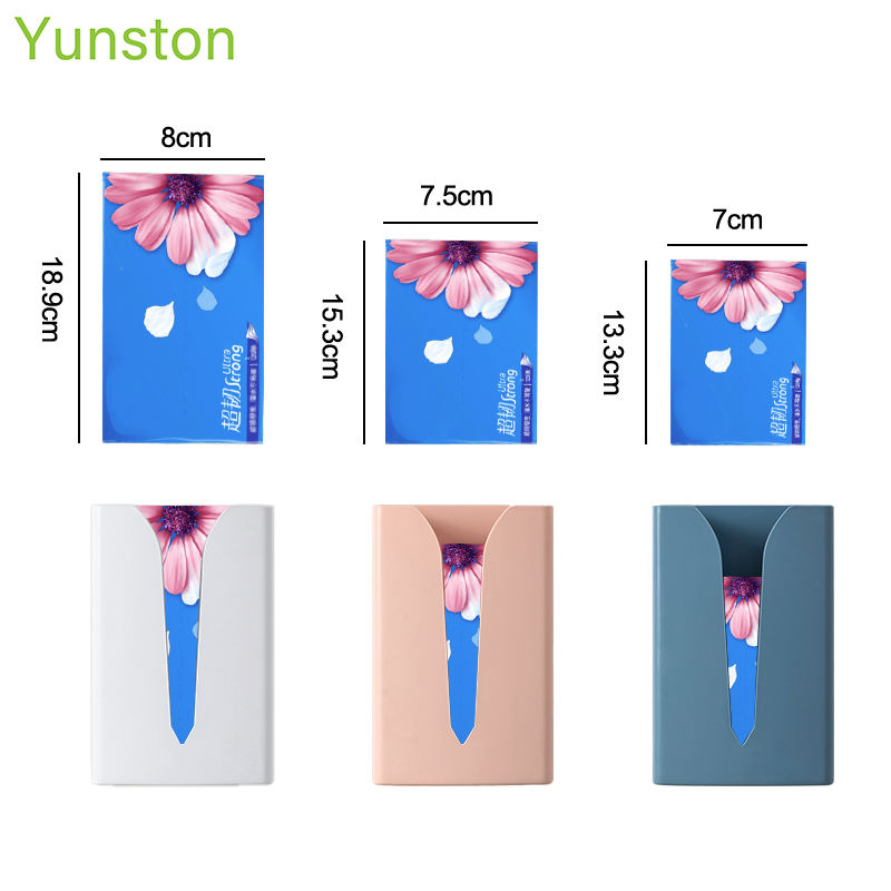 Wholesale hot sale minimalist multi colours ABS environmental protection plastic wall mounted paper towel holder