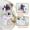 Hot Products 306 Degree Rotatable Adjustable Plastic Cosmetic Storage Organiser Makeup Storage