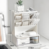 Slant Insert Pen Holder Students Children Stationery Rack Multi Functional Drawer Organizer Desk Cosmetic Organizer