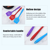 Chinese Silicone Semi-transparent Spatula Integrated Frying Spatula Non-stick Special Shovel Kitchen Tools