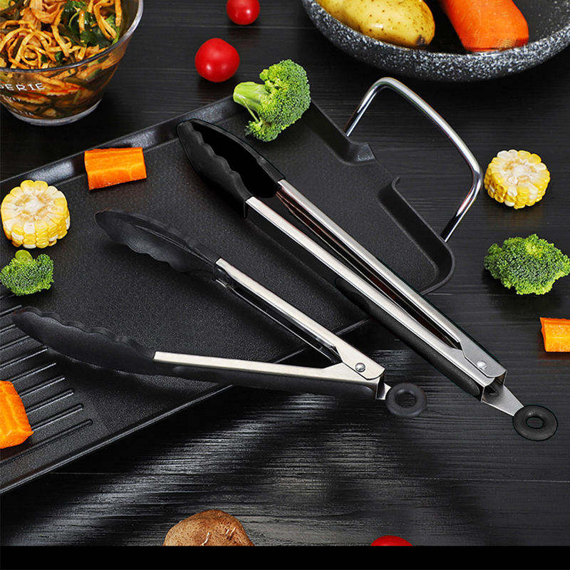 9 12 14 Inch PP Kitchen Utensils Food Clip Salad BBQ Bread Dessert Tool Food Plum Clip