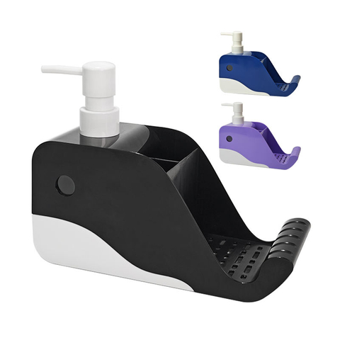 New Kitchen Sink Liquid Soap Dispenser Whale Design for Bathroom and Kitchen Use