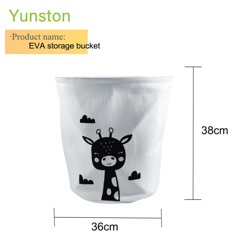 Household EVA Large capacity laundry basket storage bucket Dirty Clothes Organization Box Folding storage bag