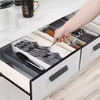 Kitchen Expandable Utensil Drawer Organizer Tray And Kitchen Drawer Cutlery Organizer