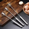 Stainless Steel Rotating Egg Whisk Hand Pressure Kitchen Accessories Tools Egg Cream Egg Beater