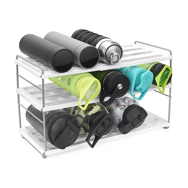 Adjustable & Expandable Bottle Organizer, 3-Shelf