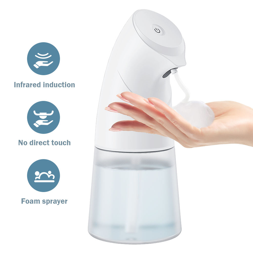 2023 Automatic Induction Soap Dispenser 450 Ml Non-contact Soap Dispenser Suitable for Kitchen, Bathroom, Hotel, Etc