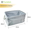 High Quality Household Clothing Storage Basket Dutch Velvet Composite Collapsible Storage Bag Large Capacity Toy Storage Bag