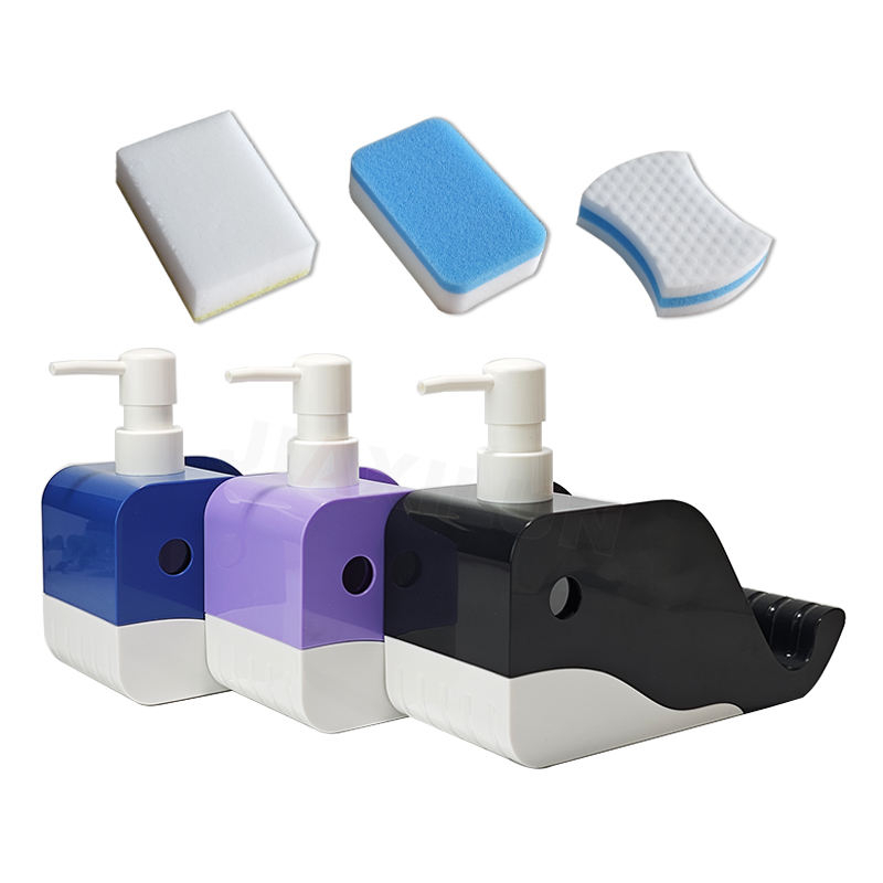 Hot Selling New Whale Soap Dispenser with Sponge Liquid Soap Dispenser for Kitchen And Bathroom Soap Dispenser for Kitchen Sink