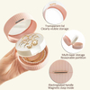 Hot New Light Luxury Mini Jewellery Box Plastic Portable Round Jewellery Storage Box with Magnetic Clasp