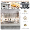 Hot Products Transparent Storage Plastic Boxes Wall Mounted Storage Boxes Plastic Cabinet Door Storage Organisationr