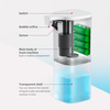 Fully Automatic Touch Sensing Soap Dispenser 350ml Countertop Soap Dispenser Non-touch Bathroom Soap Dispenser