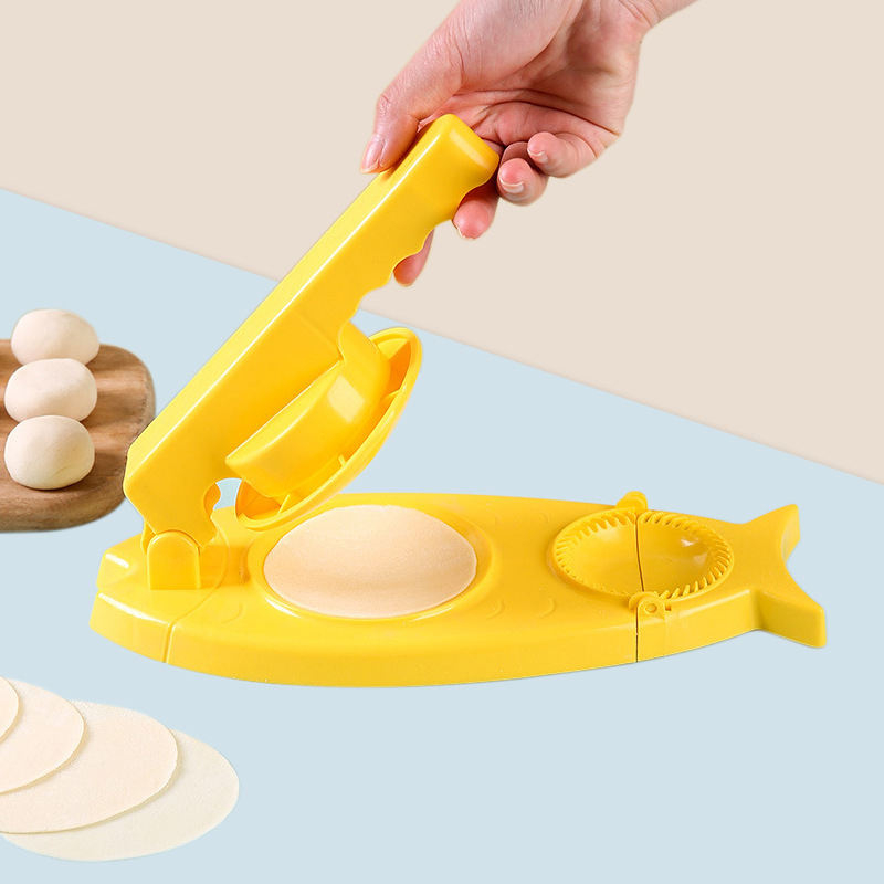 Dumpling Maker DIY Dumpling Mould Dough Press Tool Kitchen Dumpling Making Tools 2023 Hot Sale 2 in 1 Custom Logo Sustainable